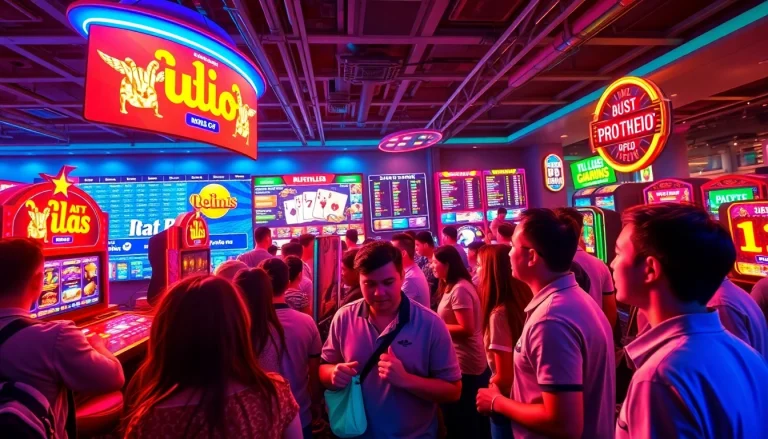 Engaging online gambling experience at https://nk88.gg/ showcasing diverse players and exciting games.