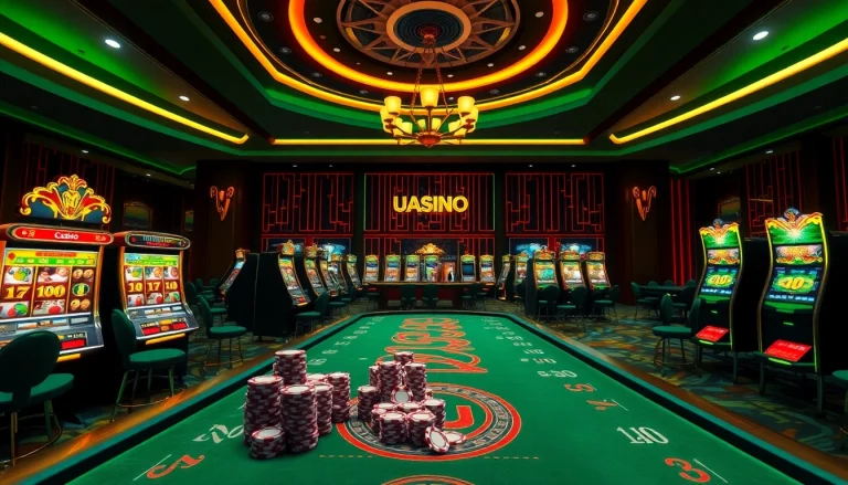 Experience thrilling games at uu88 com with vibrant casino visuals and luxurious settings.
